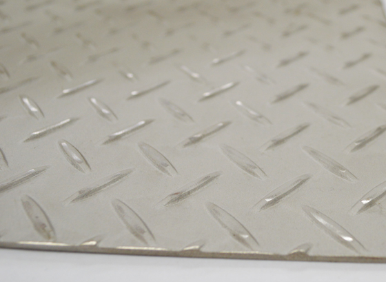 縞板】ステンレス製 縞(しま)鋼板 (SUS304) 縞鋼板 シマ板 チェッカー