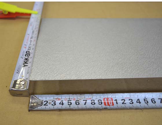 鉄 ガルバリウム(ＧＬ)鋼板(0.35～1.2mm厚)の(914ｘ600～300ｘ200mm)定