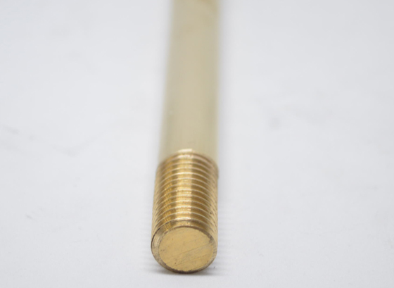 真鍮 丸棒 C3604B(快削黄銅) 雄ネジ加工（片端・両端） 切り売り 小口