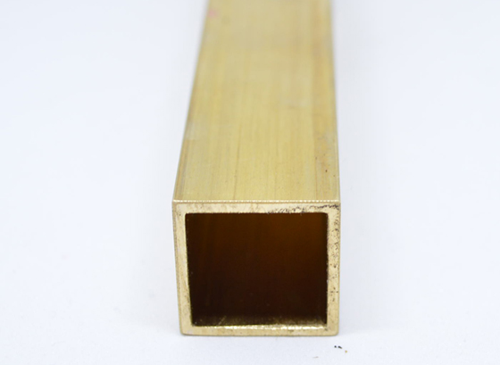 真鍮 四角パイプ C2700(黄銅) 四角管 切り売り 小口販売加工 | 金属 